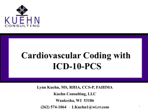 Kuehn Nelken Cardiovascular Coding