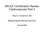 NPLEX Combination Review Cardiovascular Part 2