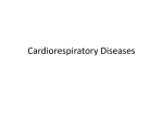 Cardiorespiratory Diseases