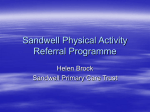Sandwell Physical Activity Referral Programme