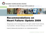 2009 HF Guidelines: Diagnosis and management of right