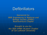 Defibrillators - Buenaventura IEEE Engineering in Medicine and