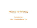 Medical Terminology - Porterville College