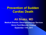 Sudden Cardiac Death and Coronary Artery Disease