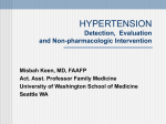 hypertension - University of Washington