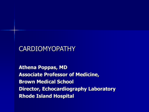 Cardiomyopathy