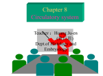 Preparation of circulatory system