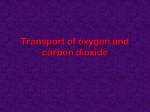 COSC btec transport of 02 and cO2 Bohr effect missing wrds