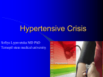 Hypertension and Associated Emergencies