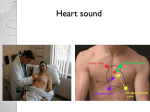Venous Pressure AND Heart Sound