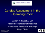 Cardiac Assessment in the Operating Room (Part 1)