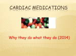 Cardiac Medications #2