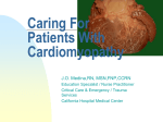 Caring For Patients With Cardiomyopathy