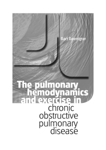 The pulmonary hemodynamics and exercise in