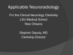 Applicable Neuroradiology - LSU School of Medicine