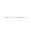 Summary And Future Perspectives 161