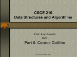 CSCI 210 Data Structures & Algorithms