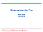 Algorithm Analysis Neil Tang 01/22/2008