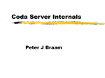 Coda Server Internals