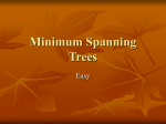 Minimum Spanning Trees - Baylor School of Engineering