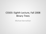 CS503: First Lecture, Fall 2008