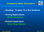 Geometric Data Structures