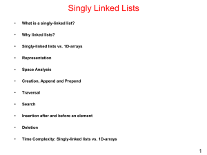 03 Linked Lists