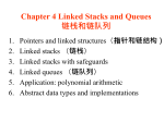 Chapter 4 Linked Stacks and Queues 链式栈和链式队列