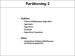 Partitioning 2 - CS Course Webpages