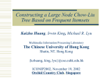 presentation - The Chinese University of Hong Kong