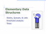 Elementary Data Structures