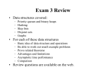 Final Exam review