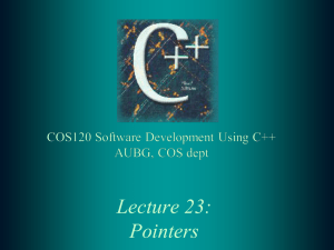 COS120lec23_Pointers
