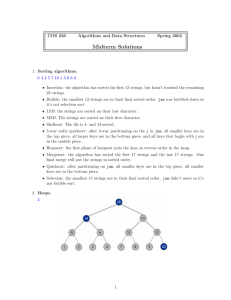 Midterm Solutions