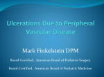 Arterial Ulcerations due to Peripheral Vascular Disease