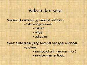 Vaksin dan sera