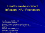 Healthcare Associated Infection Prevention