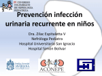 Prevención infección urinaria recurrente en niños