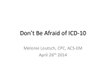 2014-04-25 Don`t be Afraid of ICD