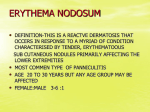 erythema nodosum - Dr. Raj Kumar Sharma