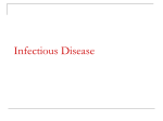 what is an infectious disease?