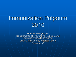 Immunization Update 2010