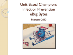 Unit Based Champions Infection Prevention eBug Bytes