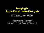Facial Nerve Paralysis presentation (NXPowerLite)