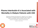 Plasma Interleukin-6 is Associated with Mortality in
