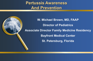 Pertussis Awareness