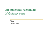 An infectious disease