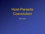 Host-Parasite Coevolution - Chittka Lab