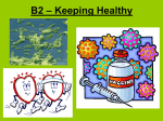 B2 – Keeping Healthy
