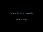 Scientific Root Words - mrbartonsclassroom